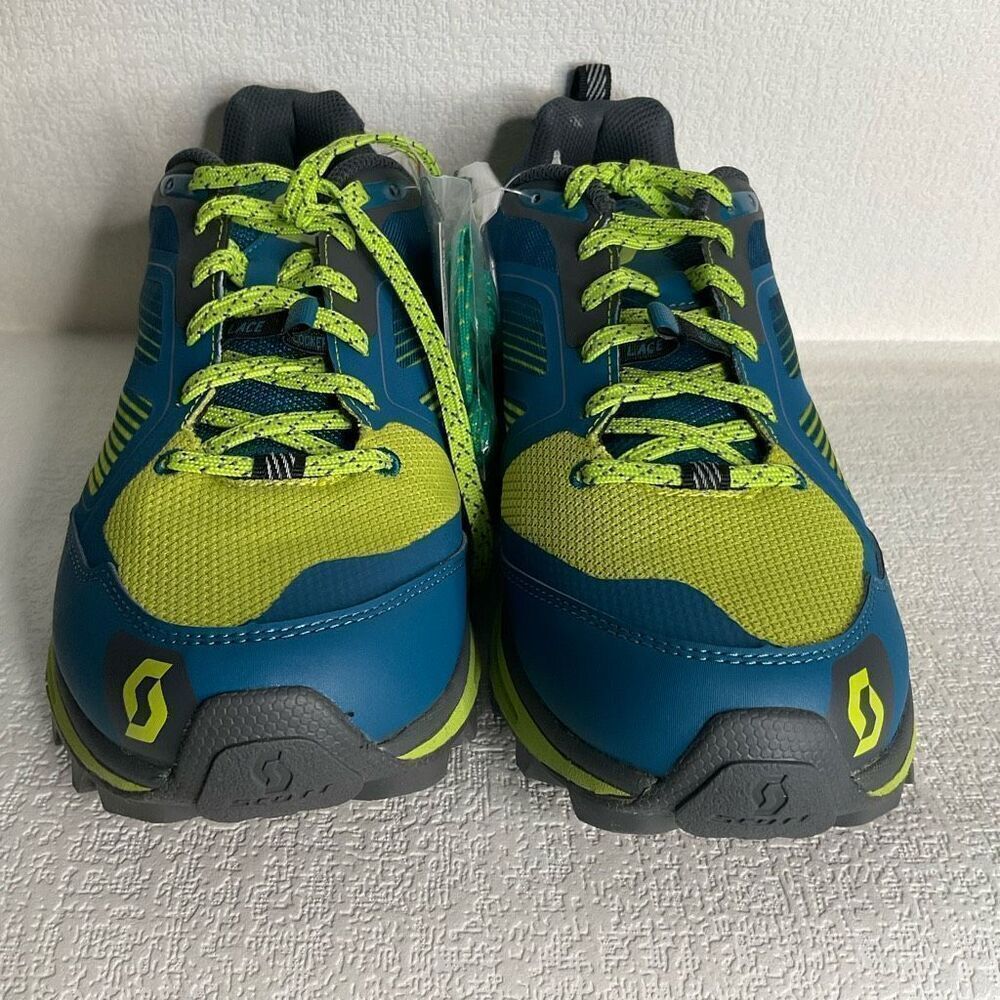 Scott Kinabalu Supertrac Trail Running‎ Shoe Mens Size 9 Blue LimeGreen Trainers - Picture 5 of 8